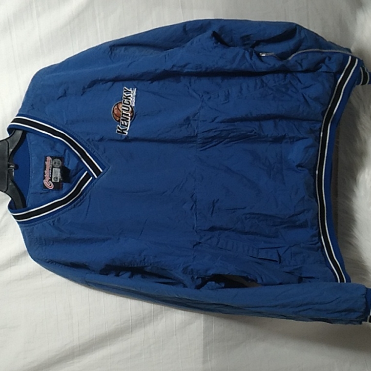 Captivating Apparel Kentucky Basketball Pullover Vintage Made In Macau SzXl